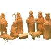The Christmas Shop Wood Nativity Set| Nativity|Wooden Ornaments