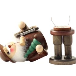 The Christmas Shop Woodcutter Smoker| Wooden Ornaments